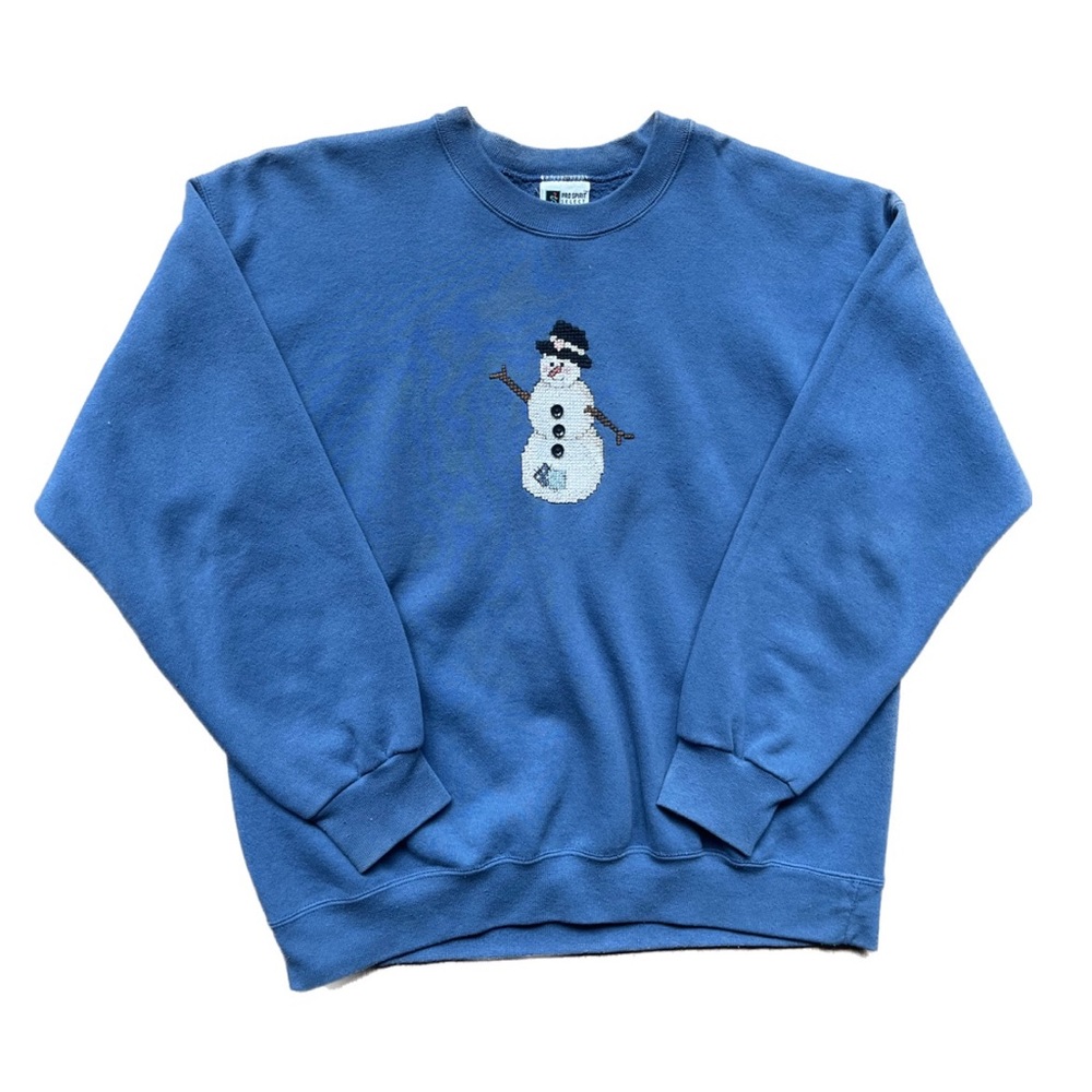Snowman Christmas Crewneck Sweater
